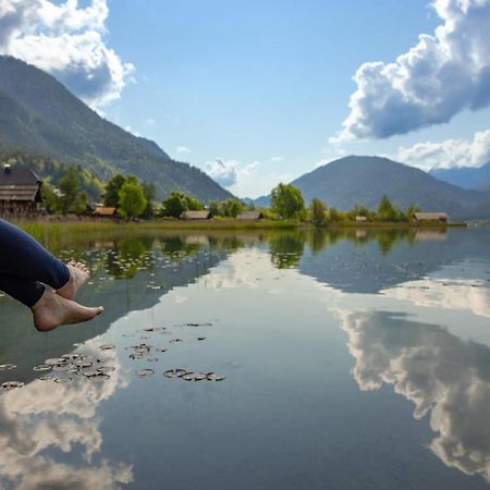 Haus Sonnbichl Lägenhet Weissensee Exteriör bild