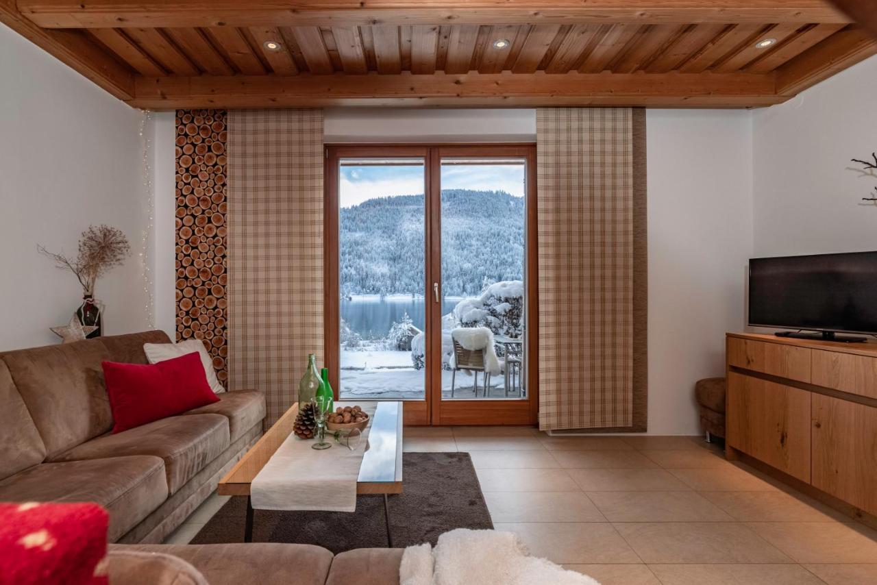 Haus Sonnbichl Lägenhet Weissensee Exteriör bild