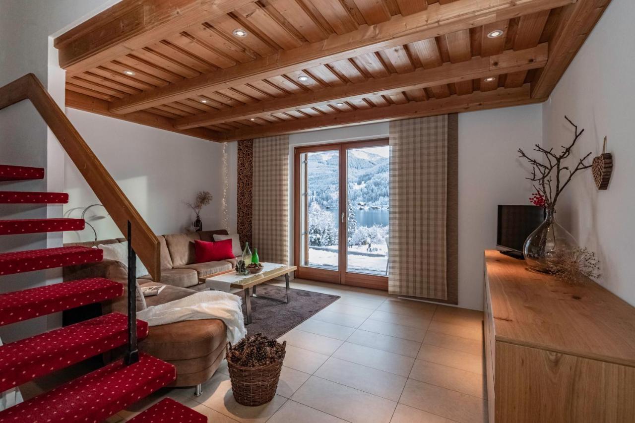 Haus Sonnbichl Lägenhet Weissensee Exteriör bild