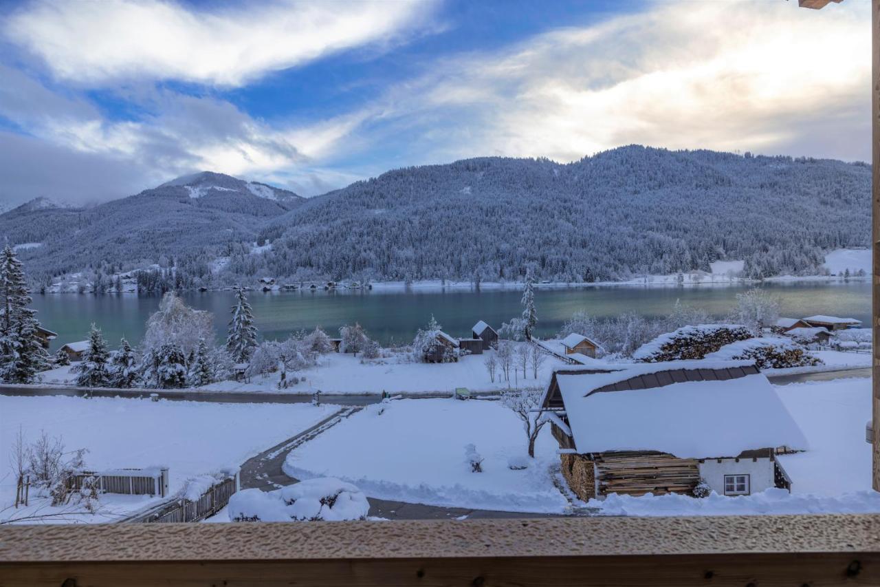 Haus Sonnbichl Lägenhet Weissensee Exteriör bild