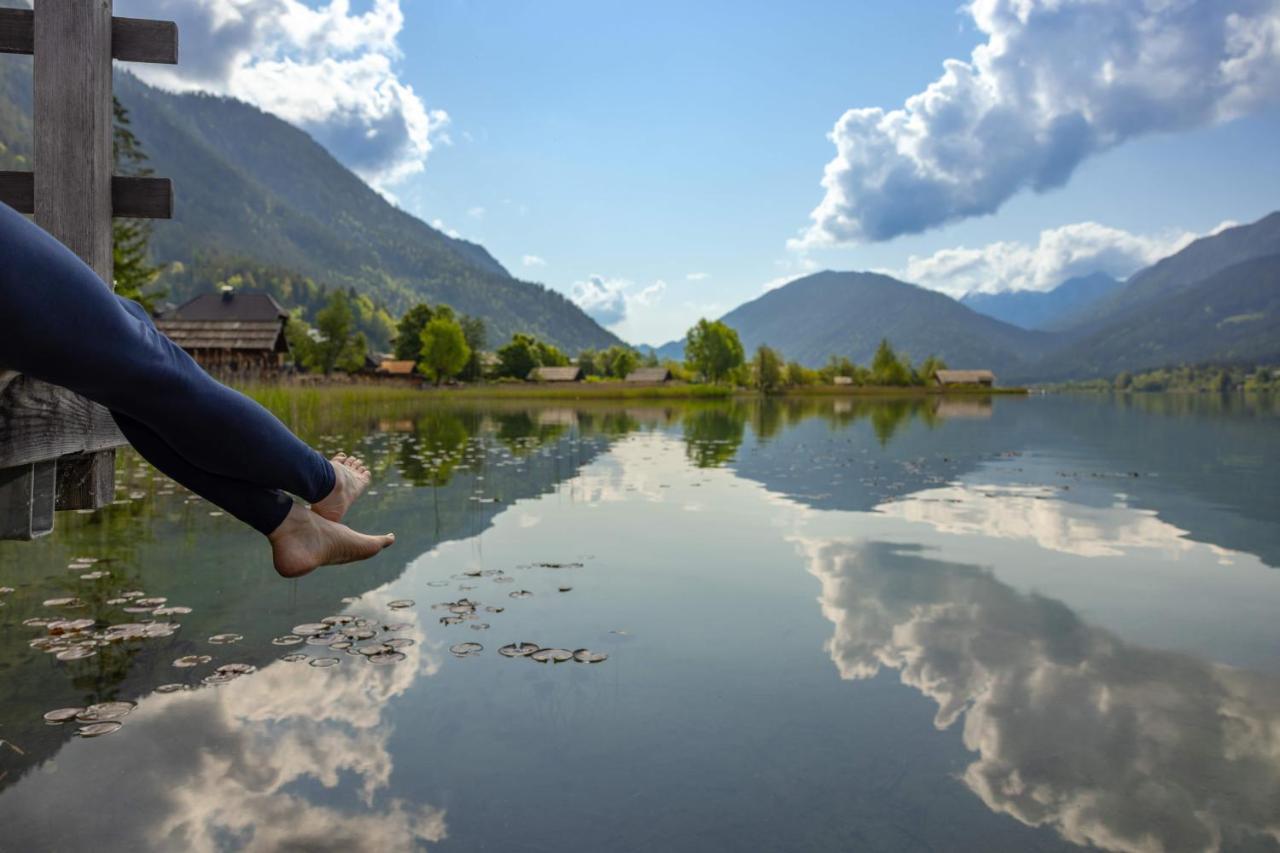Haus Sonnbichl Lägenhet Weissensee Exteriör bild