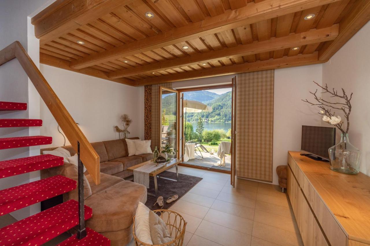 Haus Sonnbichl Lägenhet Weissensee Exteriör bild
