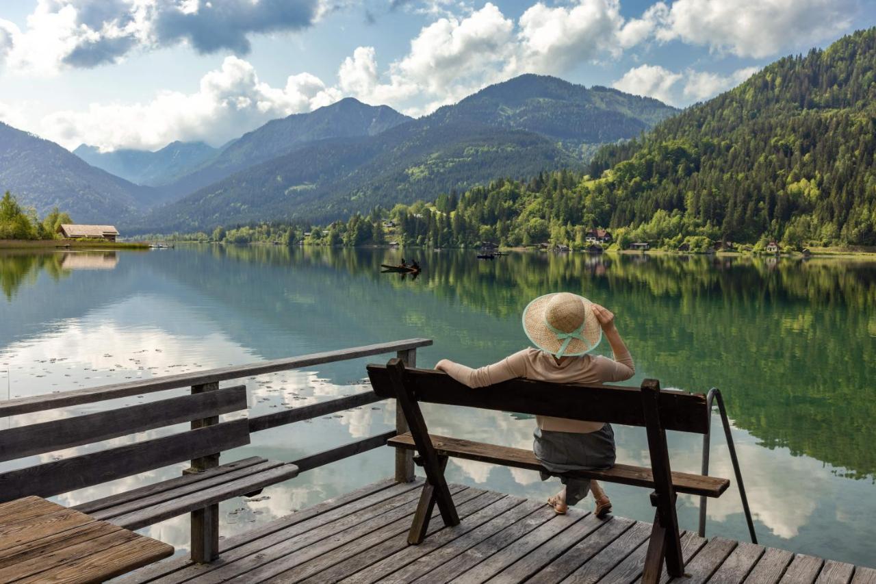 Haus Sonnbichl Lägenhet Weissensee Exteriör bild