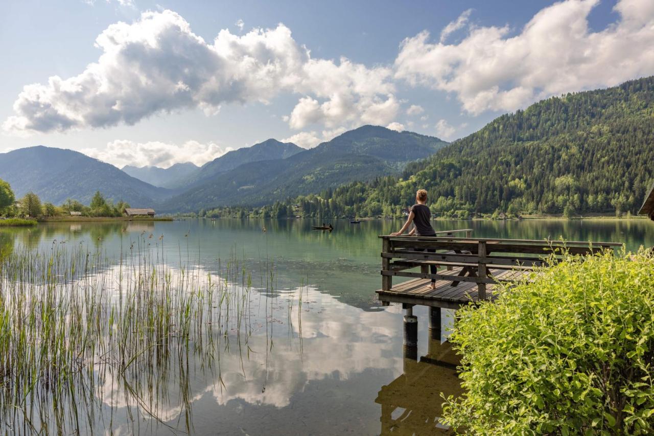 Haus Sonnbichl Lägenhet Weissensee Exteriör bild